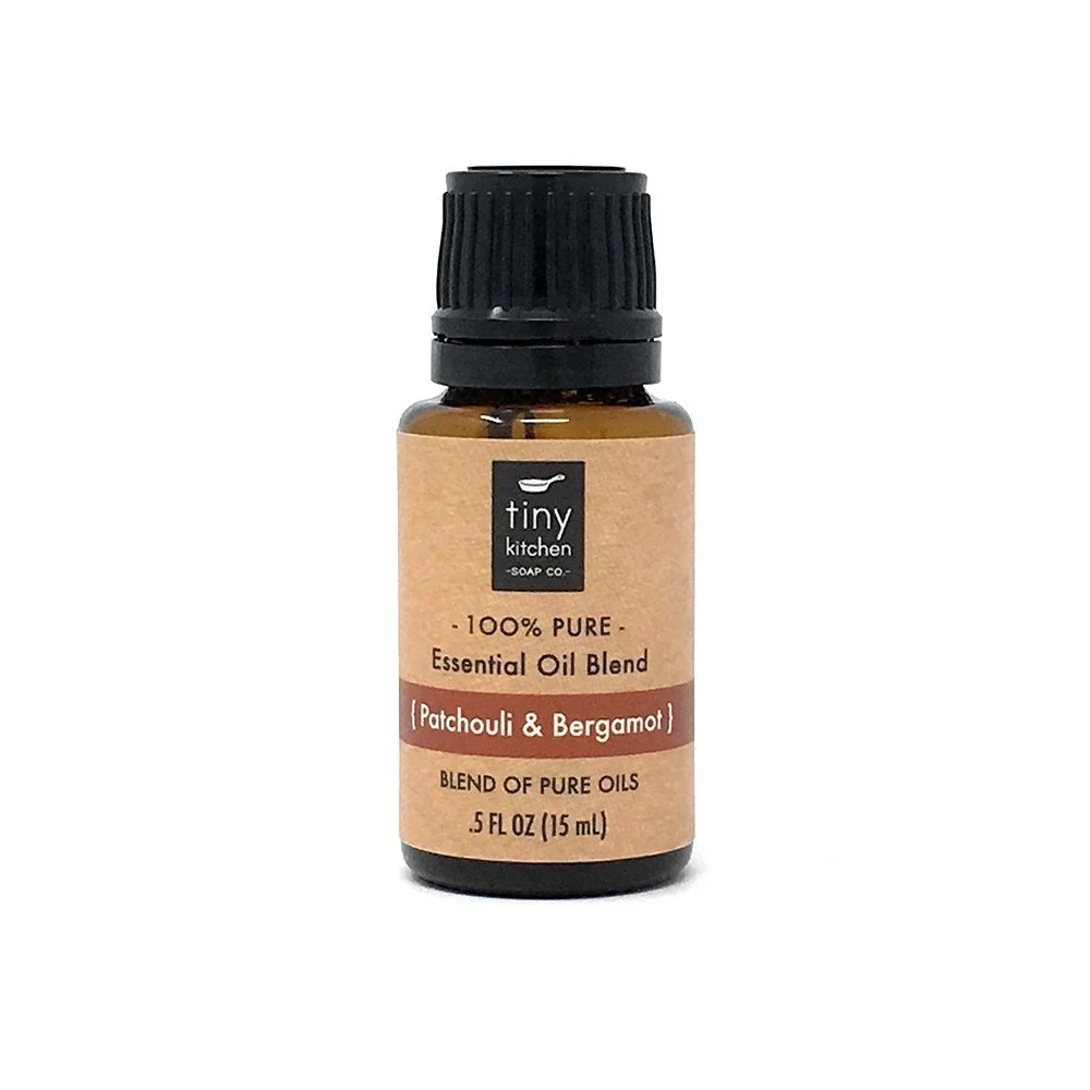 Patchouli & Bergamot Essential Oil Blend (15 mL / .5 fl oz)